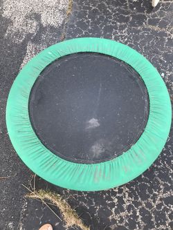 Four foot trampolines for kids or exercise indoor/outdoor