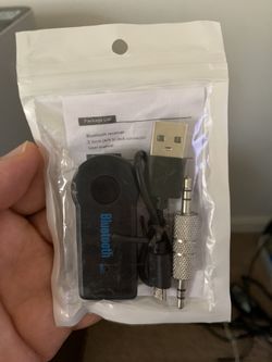 Bluetooth Car kit Handsfree Talk Auxiliary Bluetooth Music Receiver