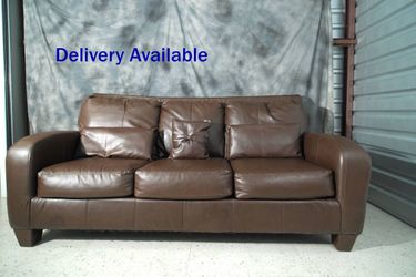 Leather Couch, Like New