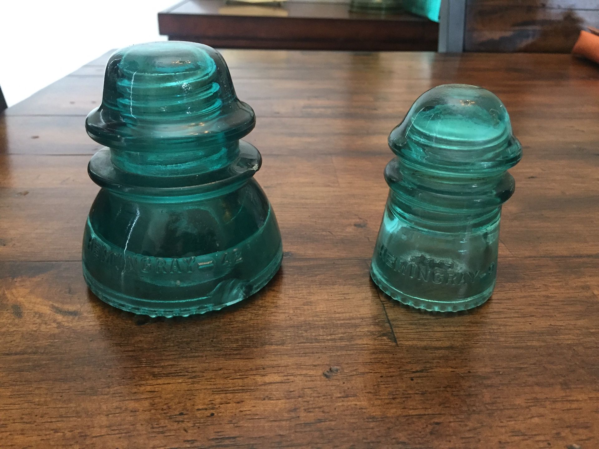 Antique telephone insulators
