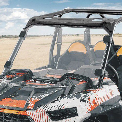 KEMIMOTO Front Windshield Compatible with 2019-2023 Polaris RZR XP 1000/4 1000 RZR XP Turbo RZR 1000 XP Windshield Impact Resistant Hard-coated Polyca