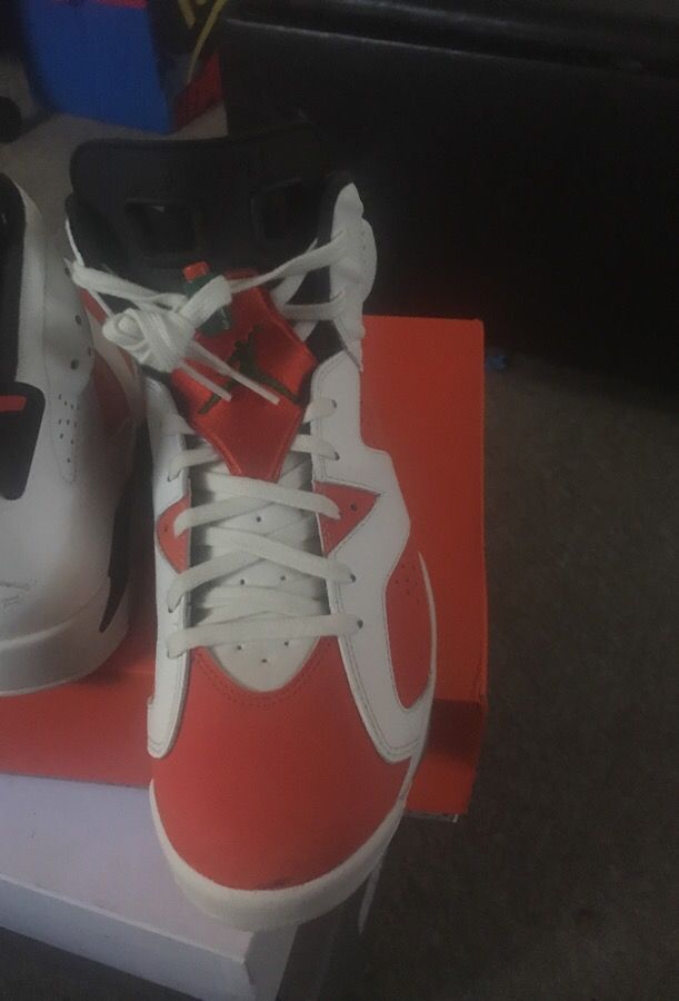 Gatorade/ Orange @ White/ 6s with Gatorade towel