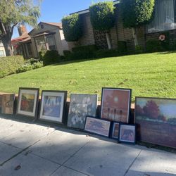 Art work Multiple Styles, Sizes And Patterns. Perfect For Offices Or Home.  Make An Offer!!! Want To Get Rid Of ASAP