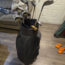 GOLF CLUBS WITH BAG (12 CLUBS SET)