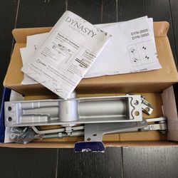 Dynasty Door Closer, Commercial  Self-Closing, Spring Sprayed Aluminum, Series 4000