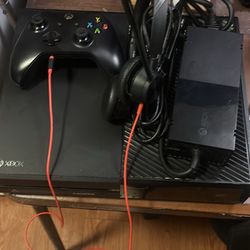  Xbox One X Console 1TB - Black With Controller/ Headset (Poly-Blackwire3325)/ FireTvStick