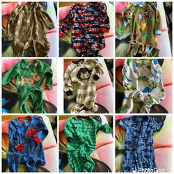 PJs Boys Fleece Footie Bundle For  $20   18 Months 