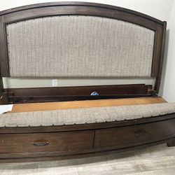 Real Wood King Sized Bed Frame