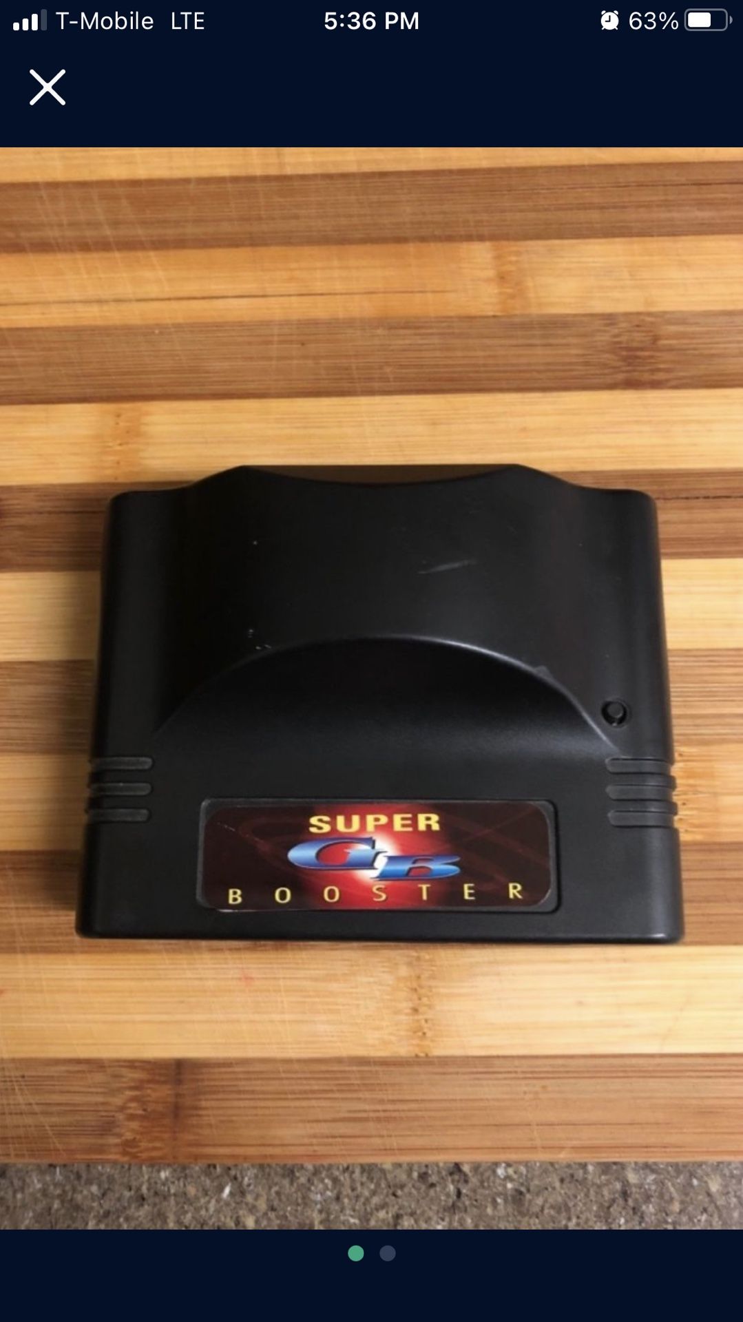 Nintendo 64 super gb booster