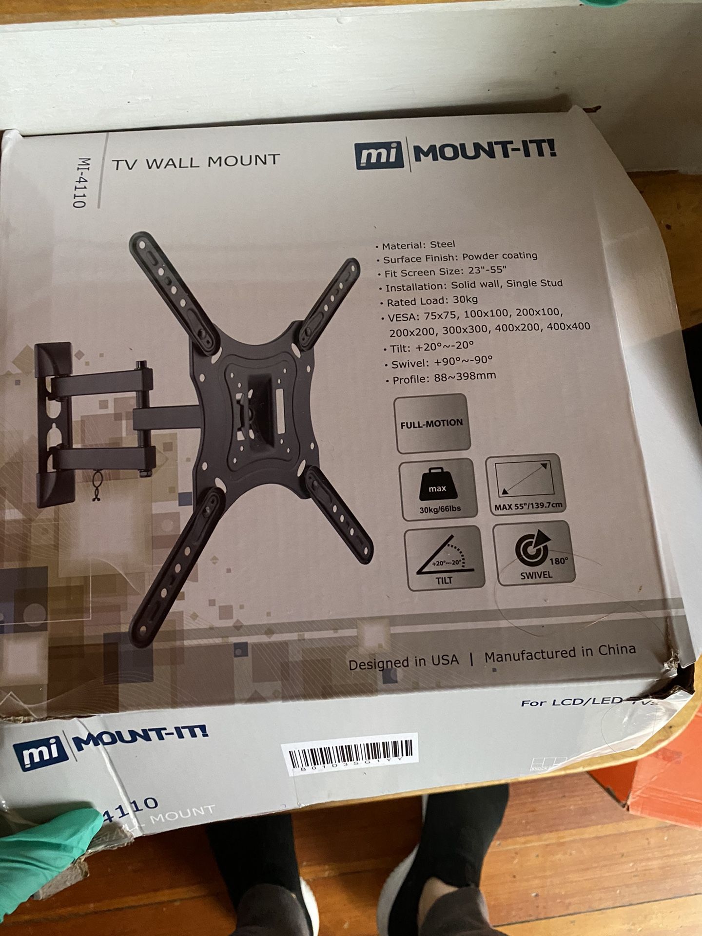 Brand new TV wall mount