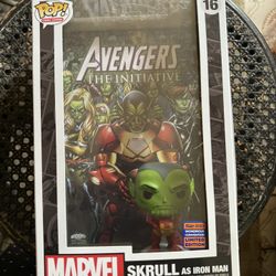 SKULL IRON MAN FUNKO POP ( COMIC BOOK VERSION)