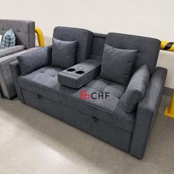 modern living room loveseat pull out sofa bed