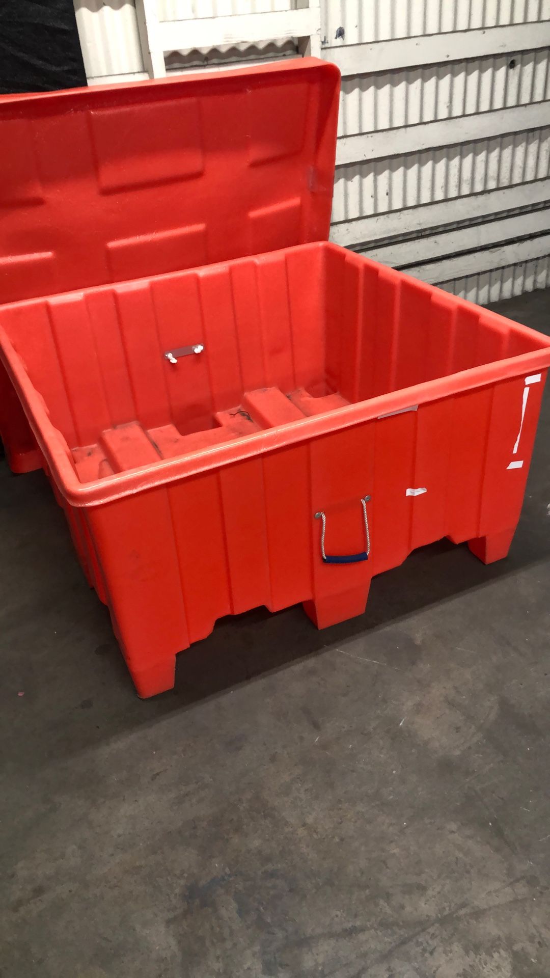 Seamless Stackable Pallet Containers