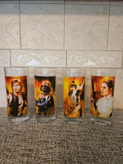 Star Wars Collector Glass Set (4 Pieces) - Vandor 2011
