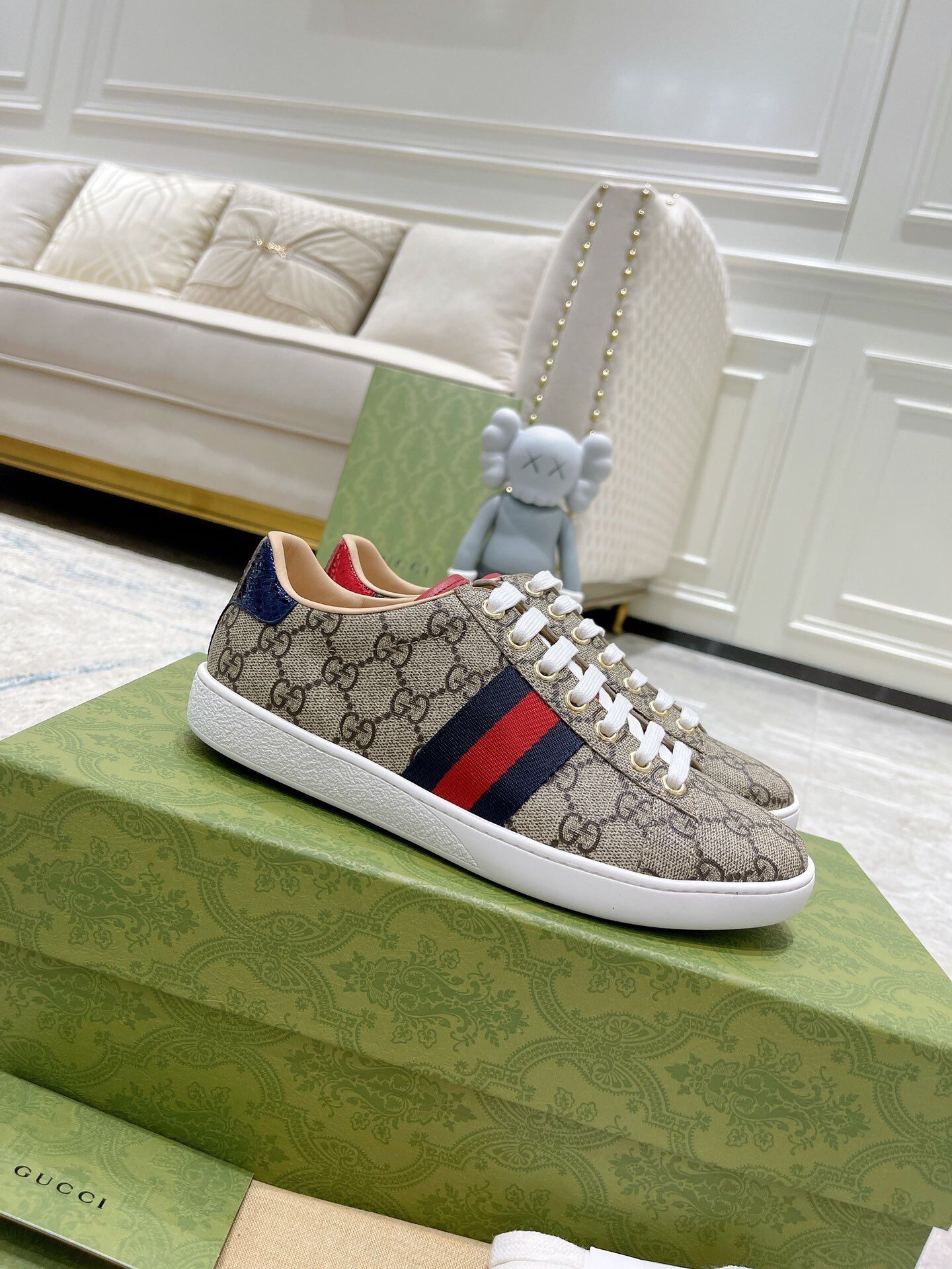 Gucci GG Men’s Shoes With Box New