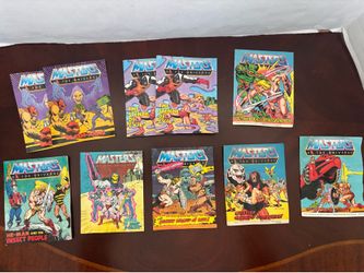 10 MOTU mini comic books