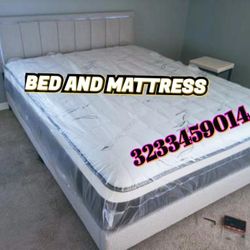 New Queen Size Bed And Mattress 