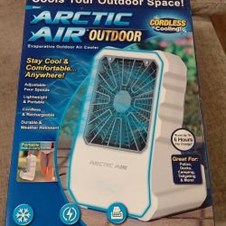 Arctic Air Outdoor Cordless Cooling Brand New