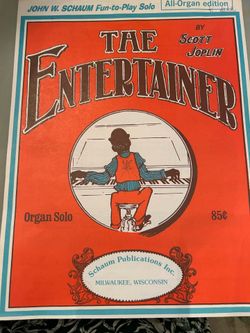 Vintage sheet music