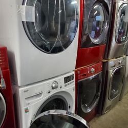 LG Washer And Electric Dryer 