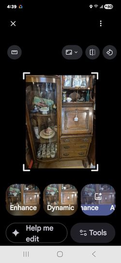 Antique side by side secretary.