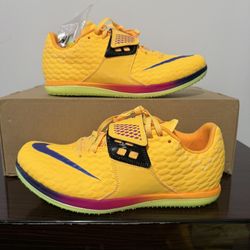 Nike High Jump Elite Track & Field Cleats Citron FZ9636-800 Men’s Size 7