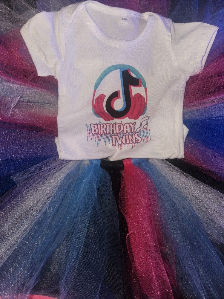 Birthday Shirt and Matching Tutu
