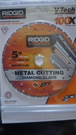 Disco de diamante para corte de metal