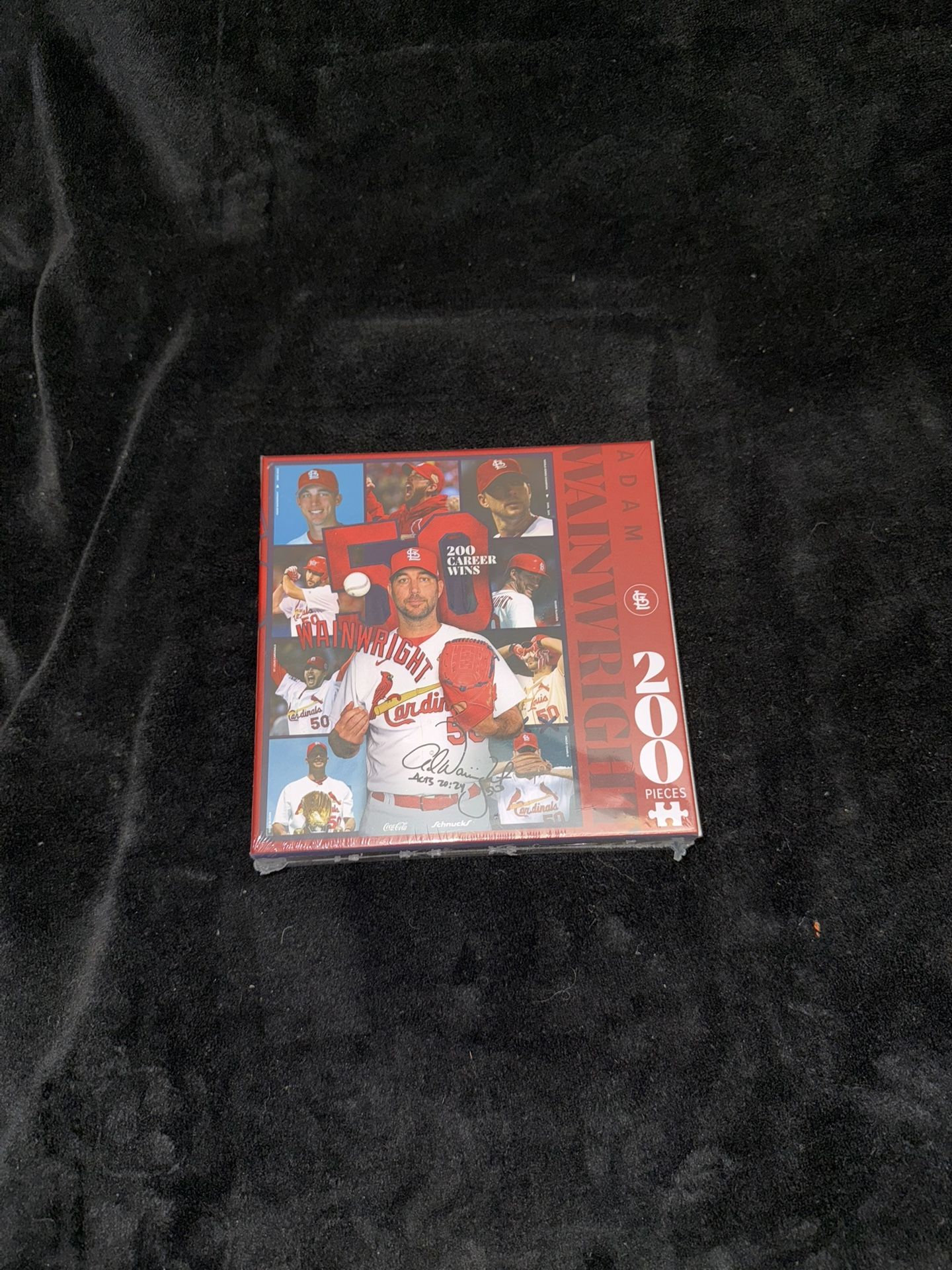 ADAM WAINWRIGHT ST. LOUIS CARDINALS JIGSAW PUZZLE - 200 Pieces - NEW SEALED -