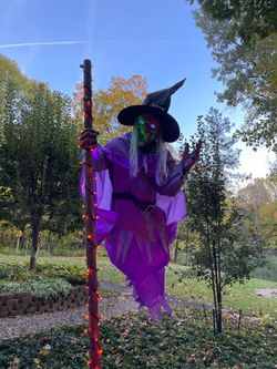 Large Halloween and Christmas Displays