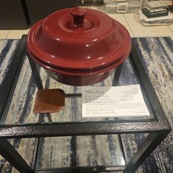 Pampered Chef Round Covered Baker 1364