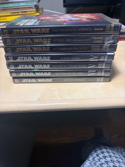 Star Wars Complete Saga DVD Collection Episodes I-VI
