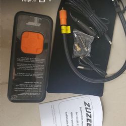 Tire Inflator Portable Air Compressor - 4X Faster Inflation, 150PSI Air Pump for Car Tires with Digital Pressure Gauge/LED Light, 20000mAh Portable Ti
