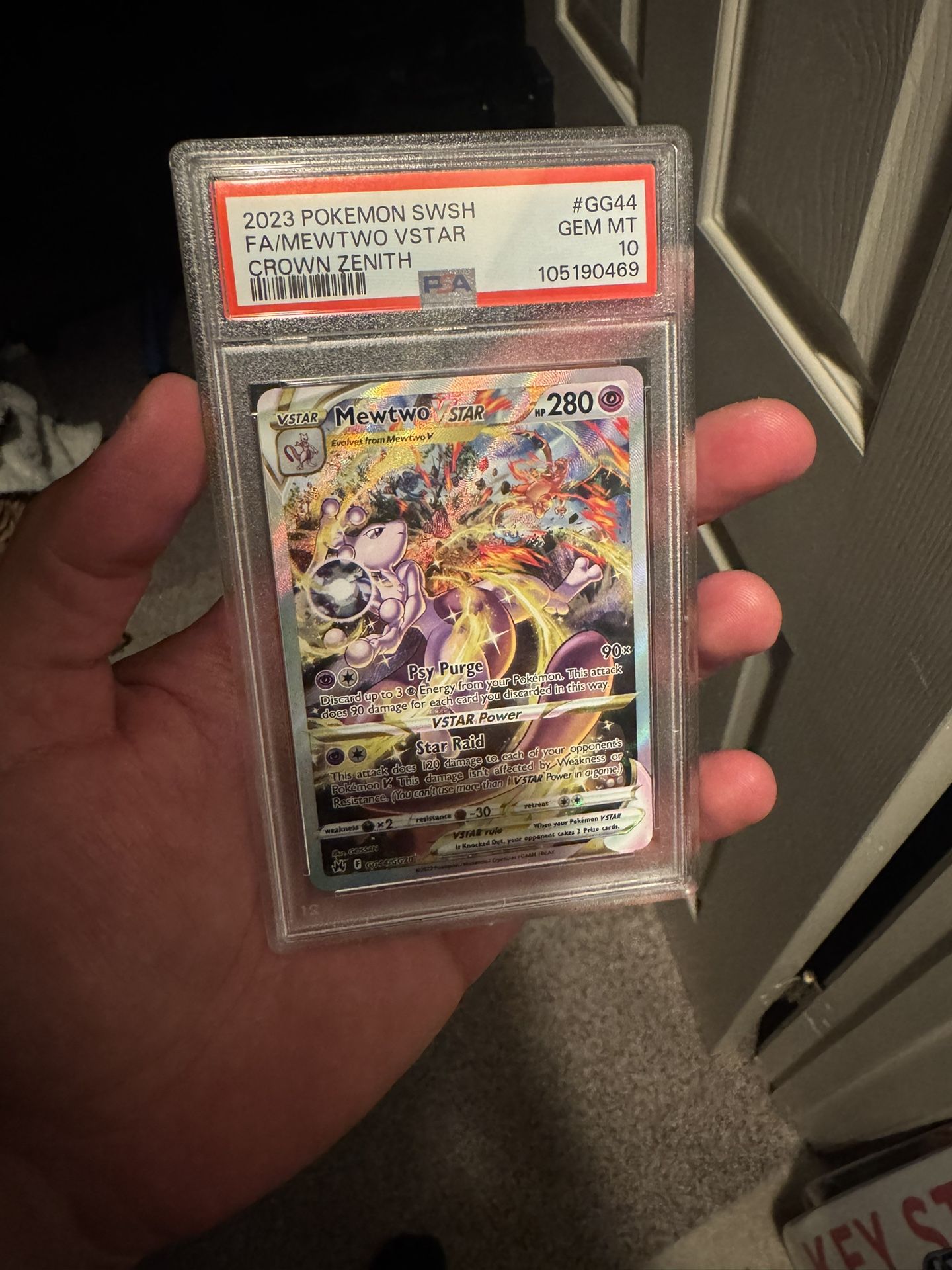 Mewtwo Vstar PSA 10