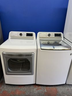 LG Set Washer And Dryer Gas