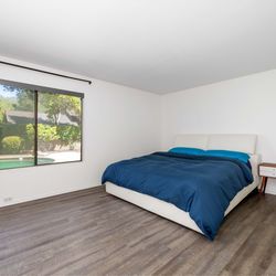 King Bed & Purple Mattress