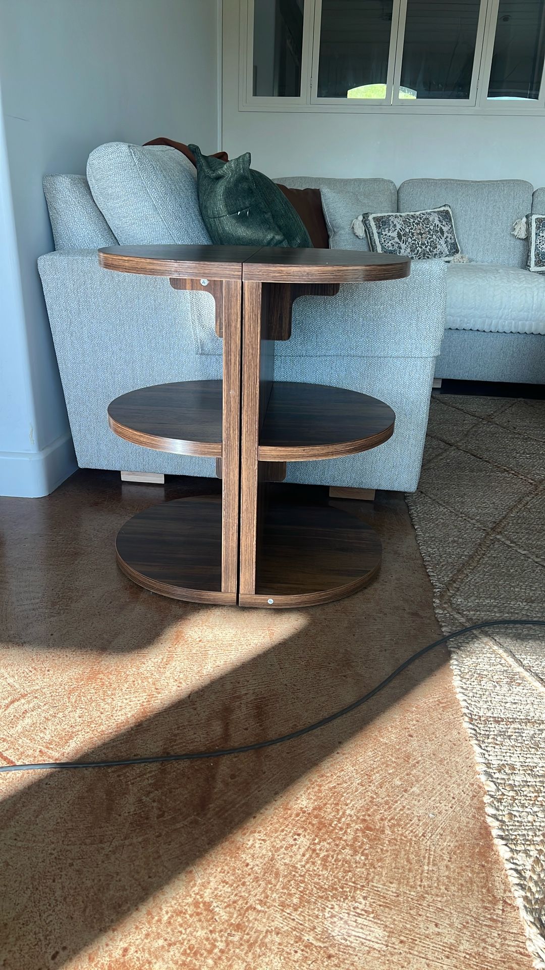 3 Tier Semi Circle Tables