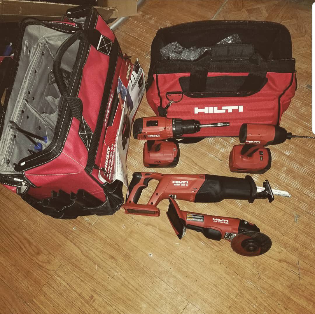 Hilti 22v tools