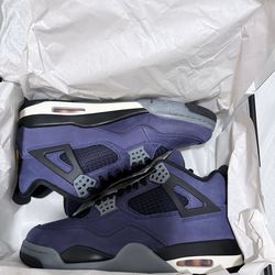 Jordan 4 LAKERS DS new size 9 men from SNKRS with proof of purchased!