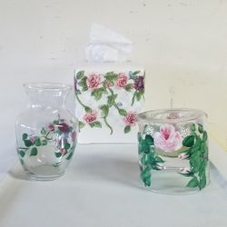 Kleenex!Candle! Vase Set
