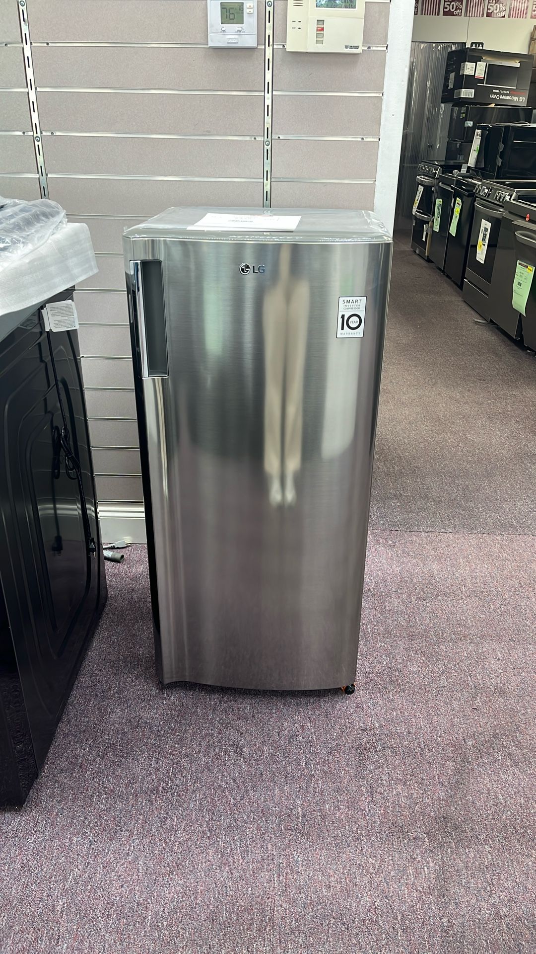 Mini Refrigerator Stainless Steel New