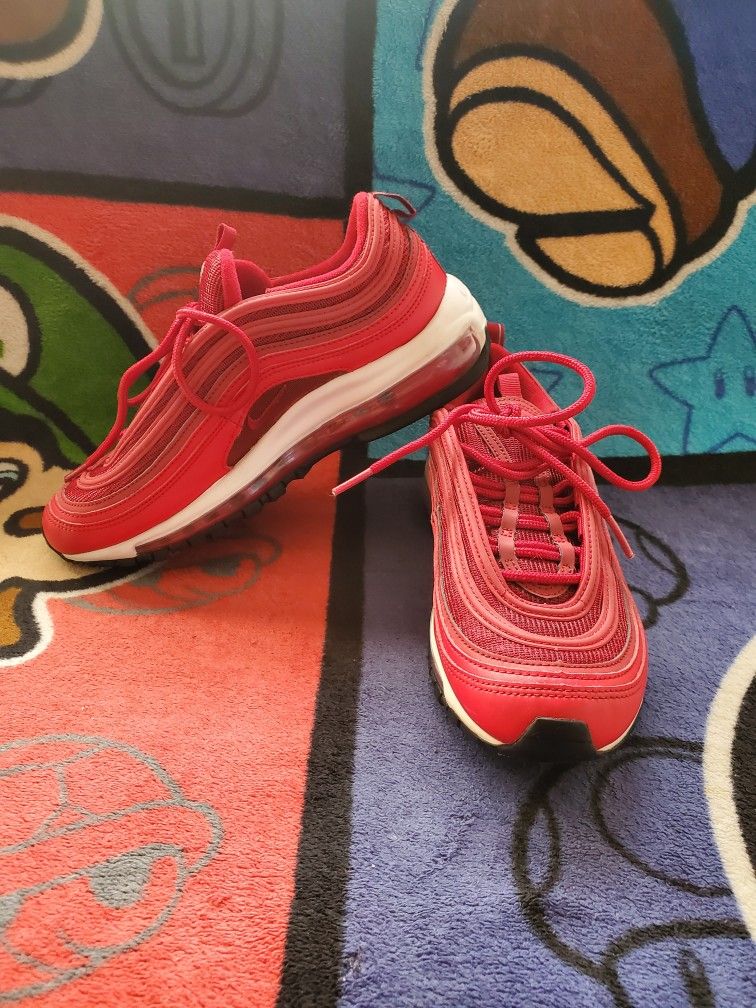 Nike Air Max 97 University Red Women's Size 8 Mens Size 6.5
