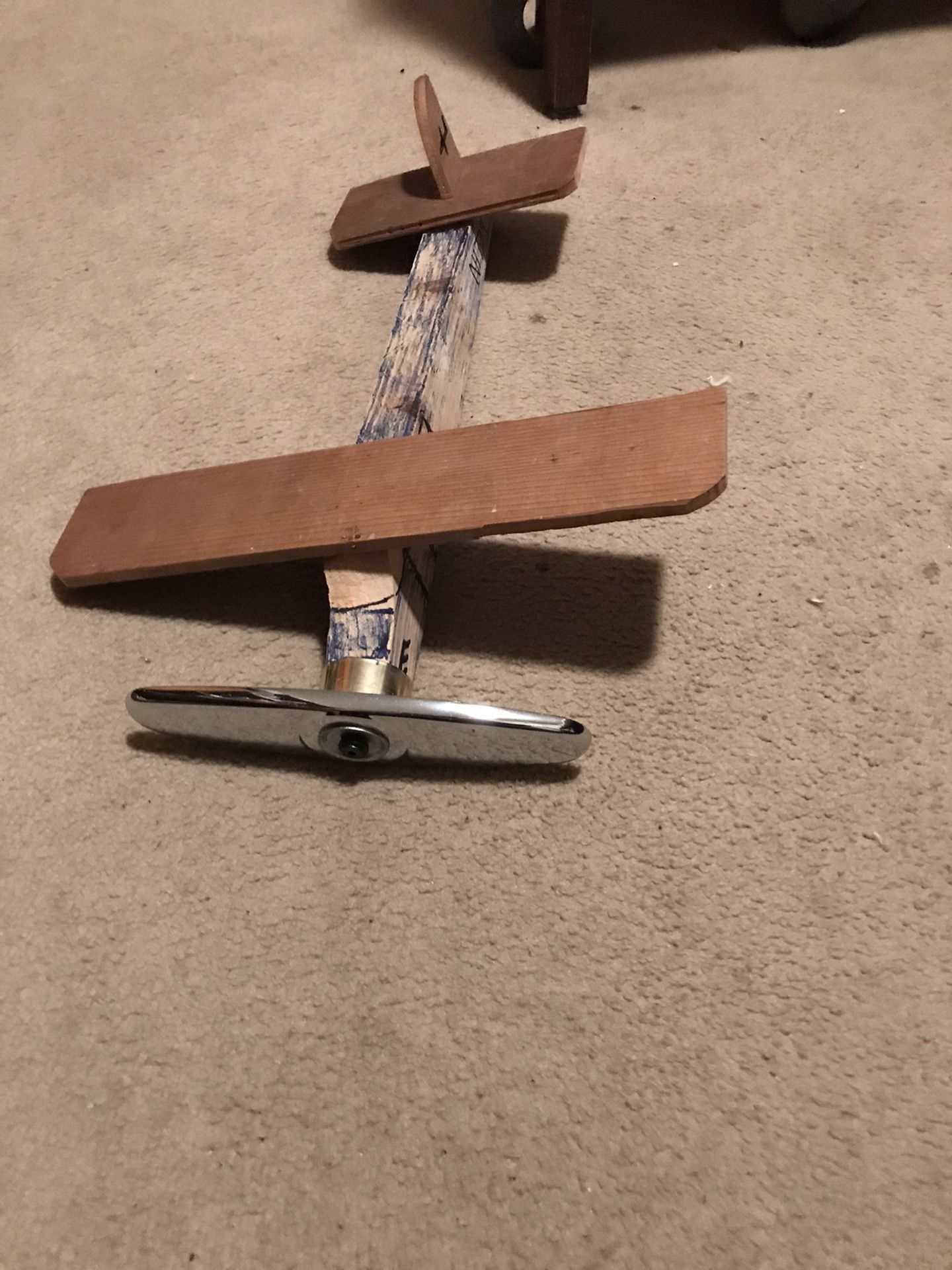 Wood airplane