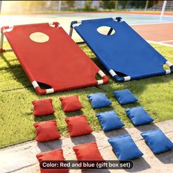 Brand NEW Red/Blue Corn Hole Set - includes everything in the photo