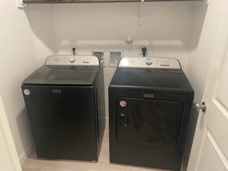 Washer and dryer set
