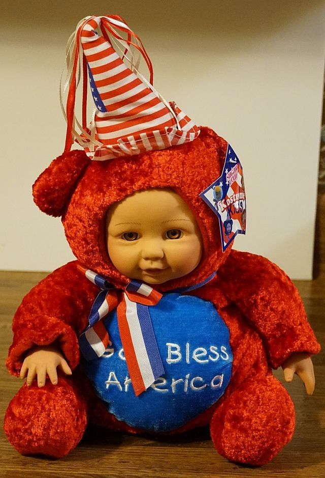 God Bless America Stuffed Toy