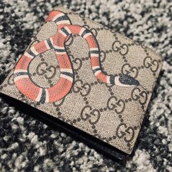 Authentic Gucci Snake Wallet 