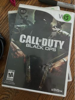 Call of duty black ops Wii