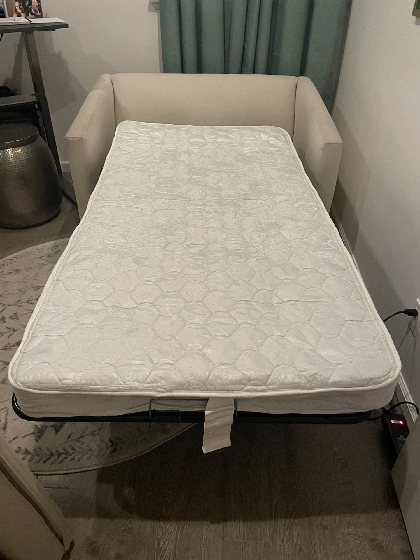 CB2 Loveseat Pullout With Mattress - Twin