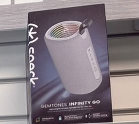 Gemtones Infinity Go Portable Speaker — New